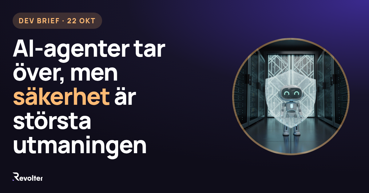 Revolters dagliga dev-brief, torsdag 22 oktober 2026