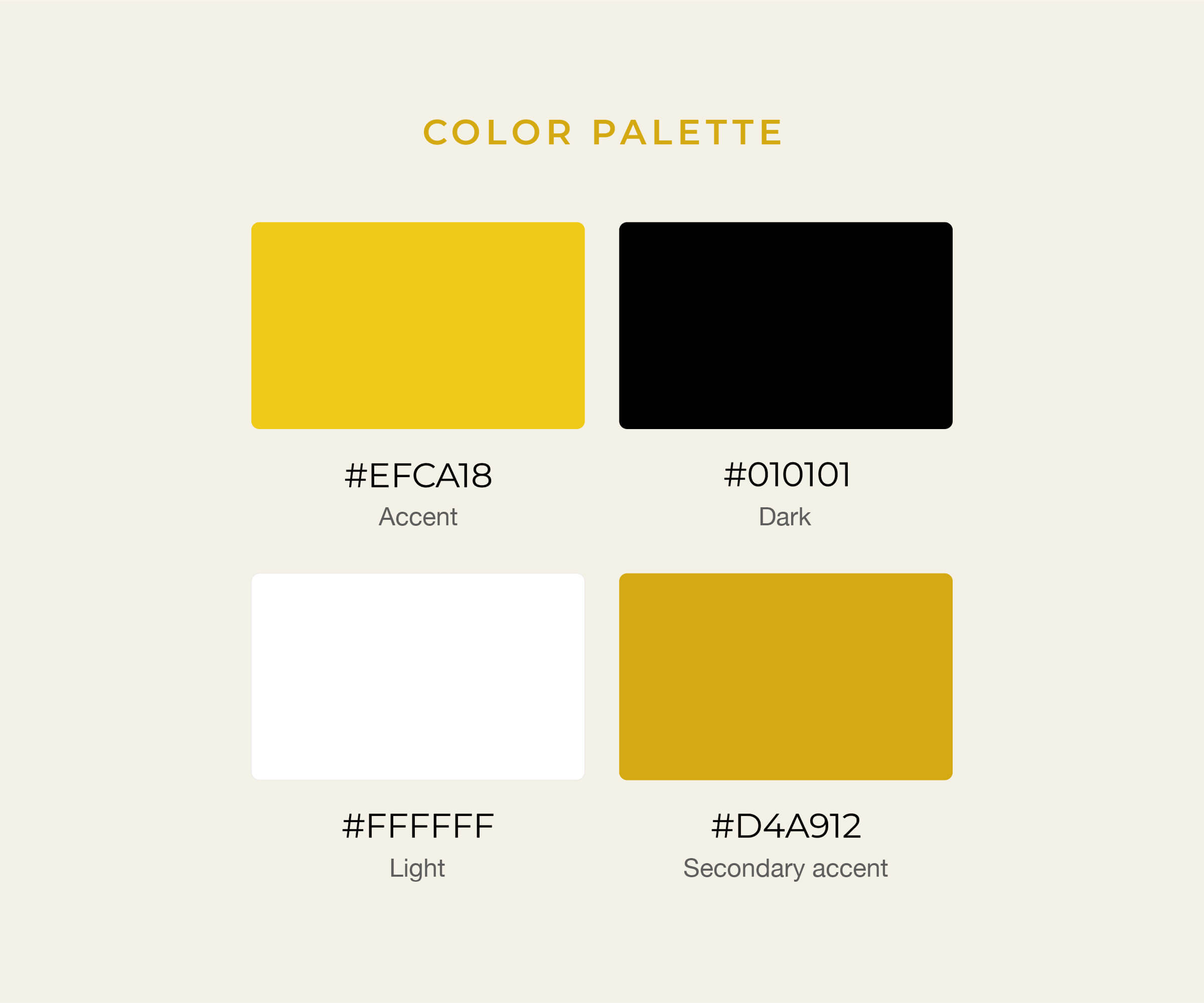 Color palette