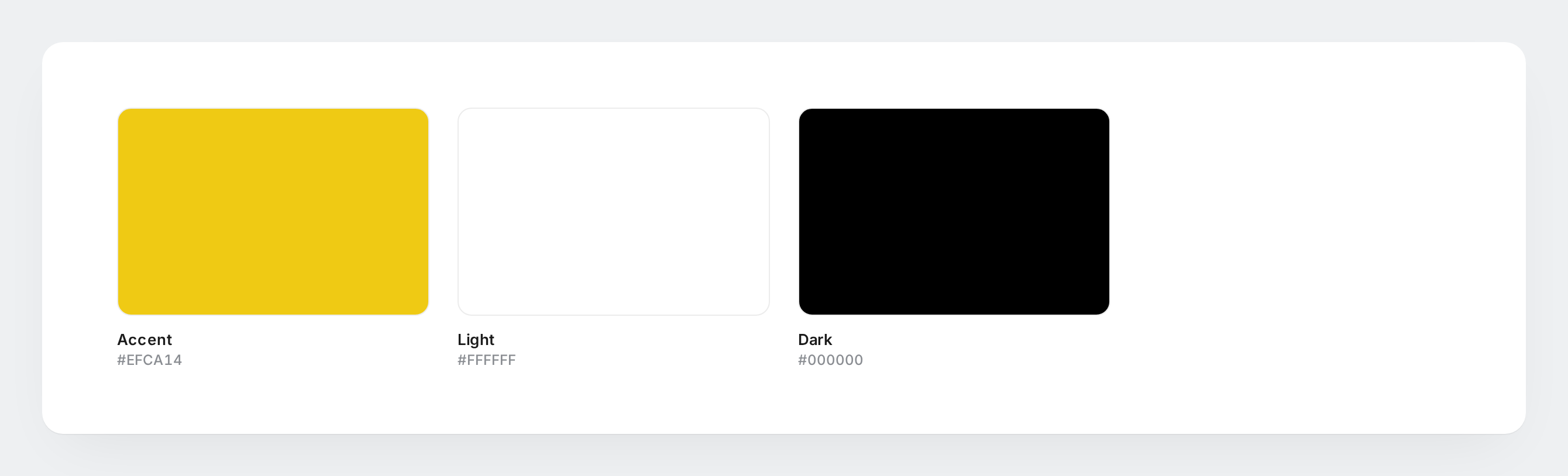 Color palette